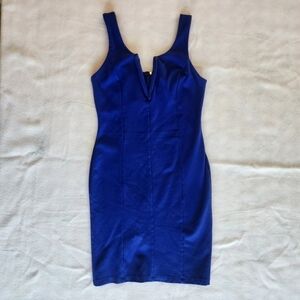 VIJO Couture Royal Blue Dress Size large